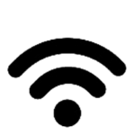 Small WLAN symbol refers to free WLAN in all rooms at the hotel in Karlstadt